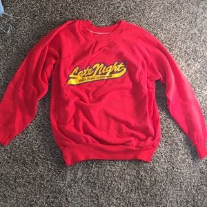 Vintage Late Night with David Letterman crewneck